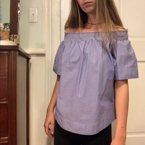 Women’s J. Crew off-the-shoulder Blouse